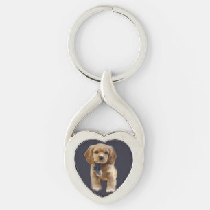 Puppy dog keychain