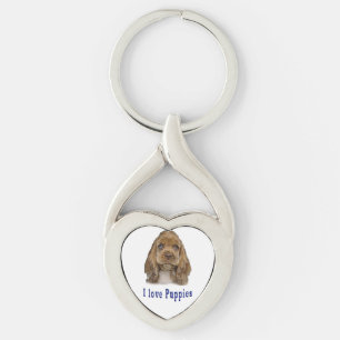 Puppy Dog Keychain