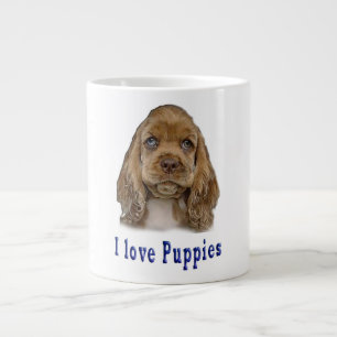 Puppy Dog Large Coffee Mug
