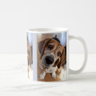 Puppy Dog Lover 3 Custom Photos Coffee Mug