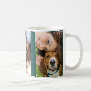 Puppy Dog Lover 3 Photos Gift Coffee Mug