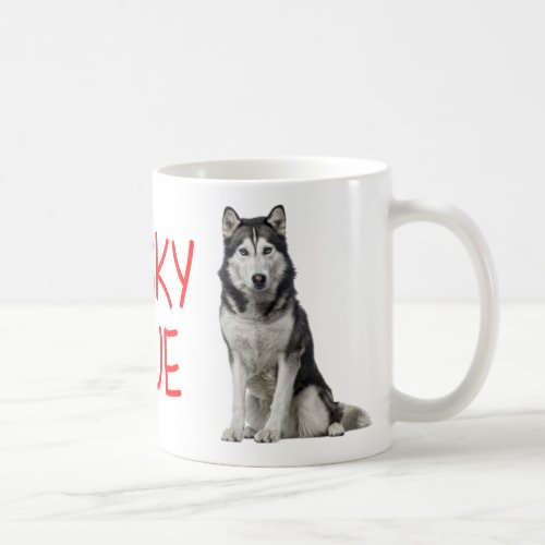 Puppy Dog Lover Cute Siberian Husky Coffee Mug