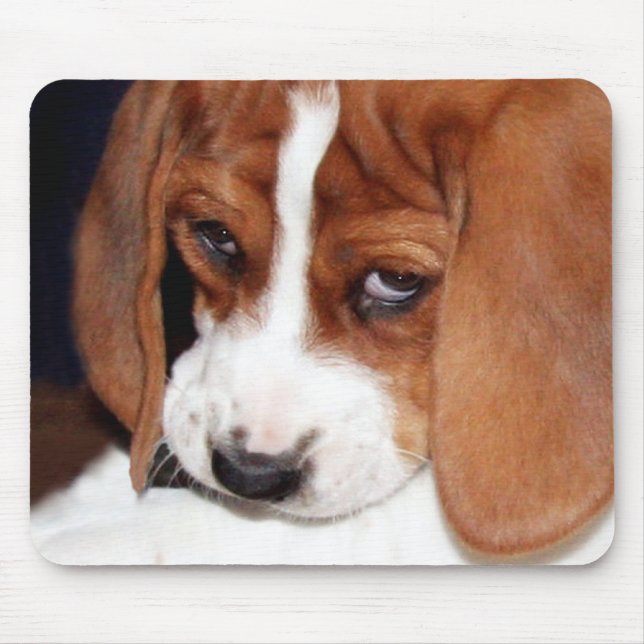 Puppy Dog Mouse Pad (Front)