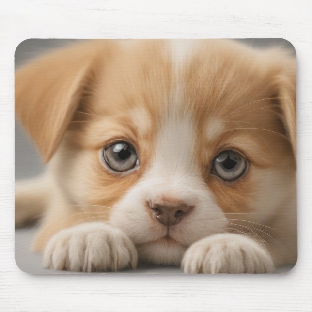 Puppy Dog Mouse Pad (Front)