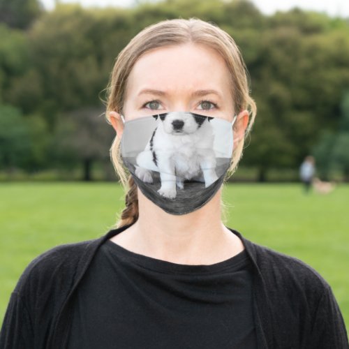 Puppy Dog Nose Photo Adult Cloth Face Mask