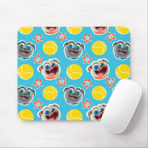 Puppy Dog Pals Ball Pattern Mouse Pad