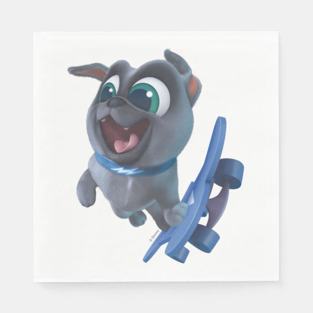 Puppy Dog Pals | Bingo - Born to Roll Napkins (Front)