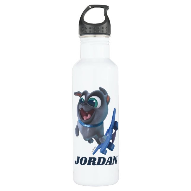 Puppy Dog Pals | Bingo - Born to Roll Stainless Steel Water Bottle (Front)