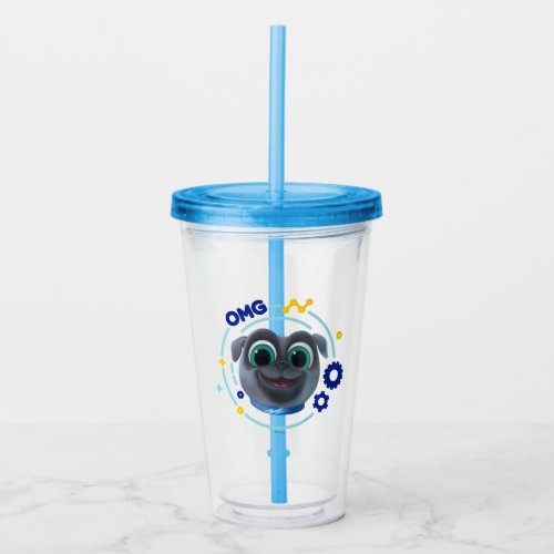 Puppy Dog Pals  Bingo _ OMG Acrylic Tumbler