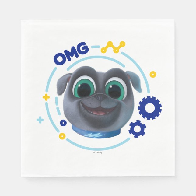 Puppy Dog Pals | Bingo - OMG Napkins (Front)