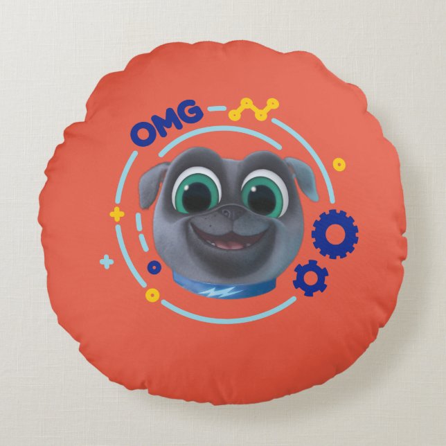 Puppy Dog Pals | Bingo - OMG Round Pillow (Front)