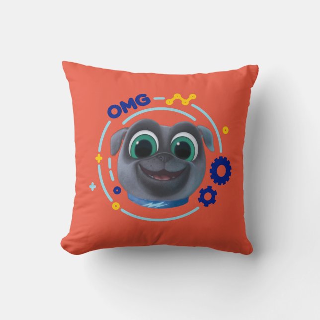 Puppy Dog Pals | Bingo - OMG Throw Pillow (Front)