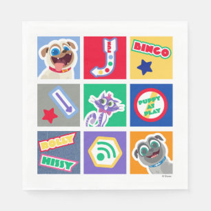 Puppy Dog Pals Bingo, Rolly & Hissy Graphic Napkins