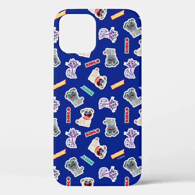 Puppy Dog Pals Blue Character Pattern Case-Mate iPhone Case (Back)