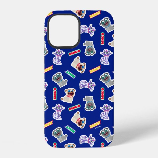 Puppy Dog Pals Blue Character Pattern Iphone Case (Back)