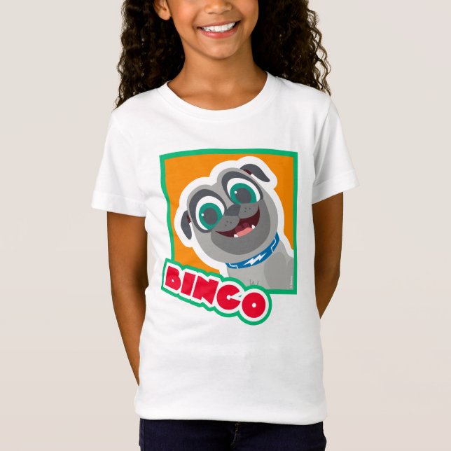 Puppy Dog Pals | Cartoon Bingo T-Shirt (Front)