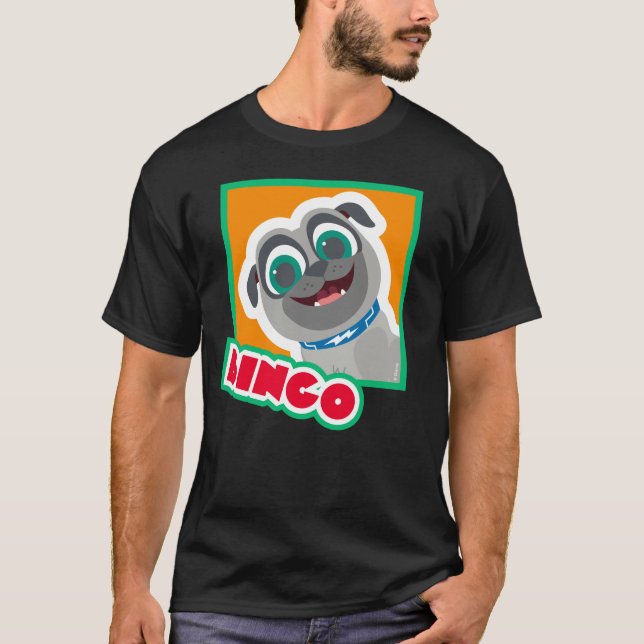 Puppy Dog Pals | Cartoon Bingo T-Shirt (Front)