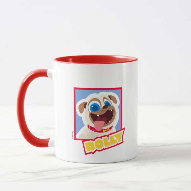 Puppy Dog Pals | Cartoon Rolly Mug (Left)