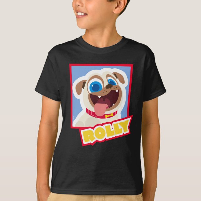 Puppy Dog Pals | Cartoon Rolly T-Shirt (Front)