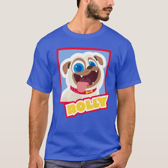 Puppy Dog Pals | Cartoon Rolly T-Shirt (Front)