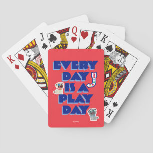 Puppy Dog Pals   Every Day is a Play Day Poker Cards
