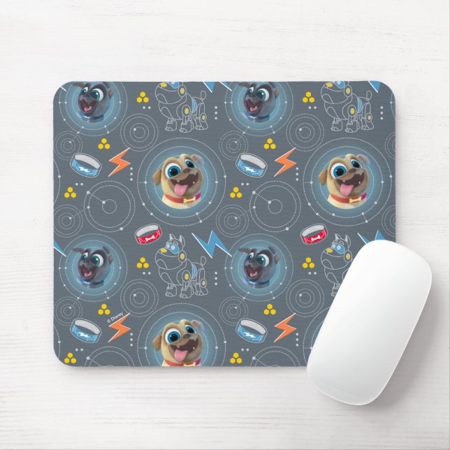 Puppy Dog Pals | Geared for Adventure Pattern Mouse Pad (With Mouse)