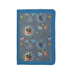 Puppy Dog Pals Geared for Adventure Pattern Tri-fold Wallet