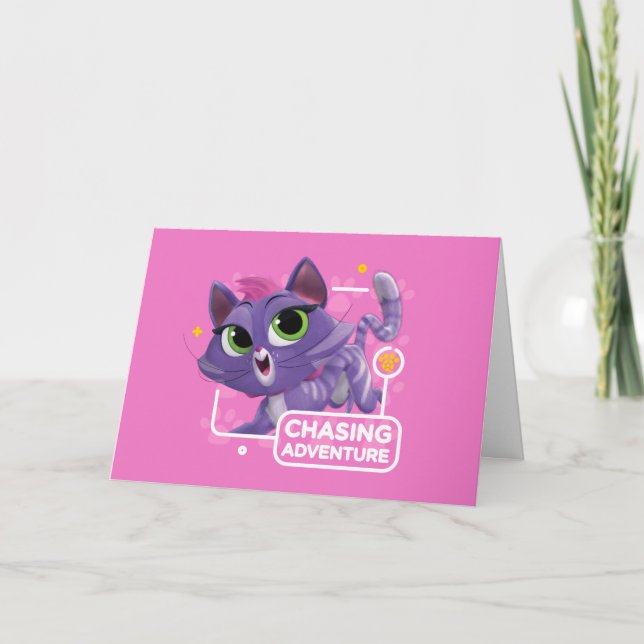 Puppy Dog Pals | Hissy - Chasing Adventure Card (Front)