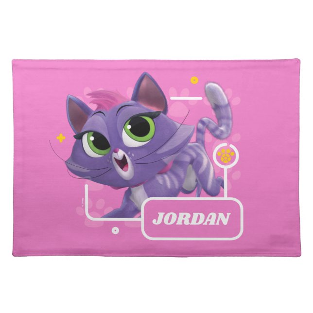 Puppy Dog Pals | Hissy - Chasing Adventure Cloth Placemat (Front)