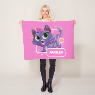 Puppy Dog Pals Hissy - Chasing Adventure Fleece Blanket