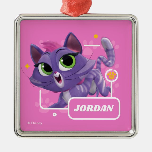 Puppy Dog Pals | Hissy - Chasing Adventure Metal Ornament (Front)