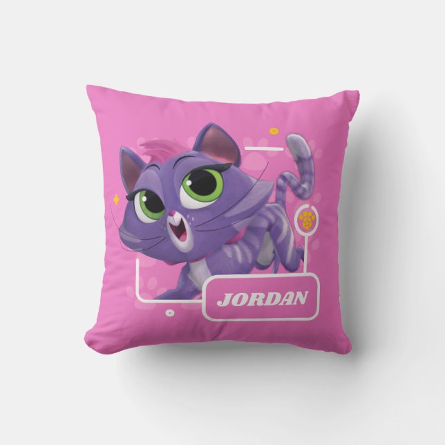 Puppy Dog Pals | Hissy - Chasing Adventure Throw Pillow (Front)