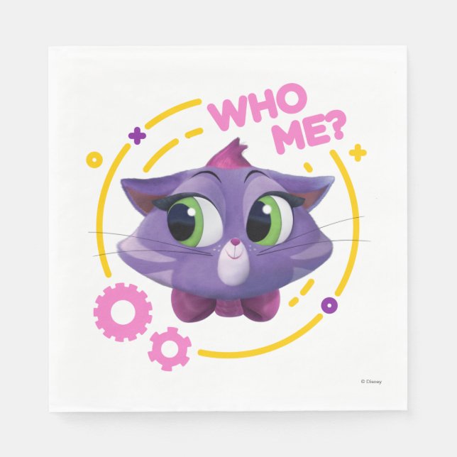 Puppy Dog Pals | Hissy - Who Me? Napkins (Front)