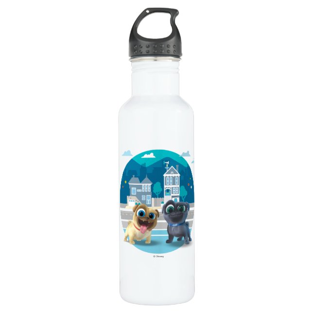 Puppy Dog Pals | Let the Mission Begin Stainless Steel Water Bottle (Front)