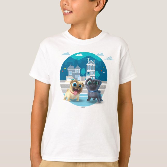 Puppy Dog Pals | Let the Mission Begin T-Shirt (Front)