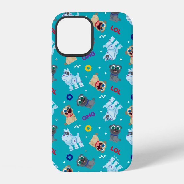 Puppy Dog Pals | OMG LOL Pattern Iphone Case (Back)