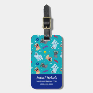 Puppy Dog Pals   OMG LOL Pattern Luggage Tag