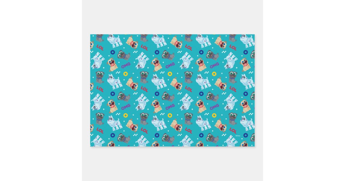 Lilo and Stitch  Happy Holidays Dance Wrapping Paper Sheets
