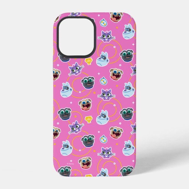 Puppy Dog Pals Pink Pattern Iphone Case (Back)