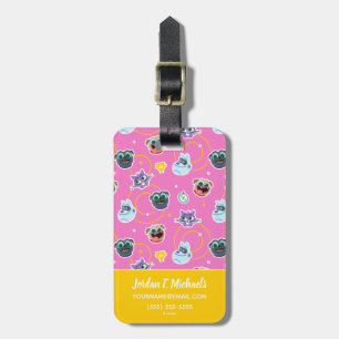 Puppy Dog Pals Pink Pattern Luggage Tag