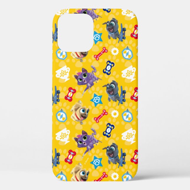 Puppy Dog Pals | Pug Power Pattern Case-Mate iPhone Case (Back)