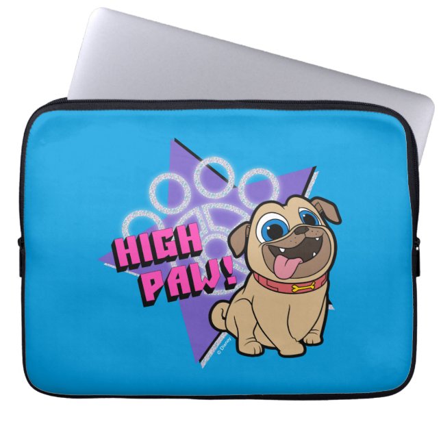 Puppy Dog Pals | Rolly - High Paw Laptop Sleeve (Front)
