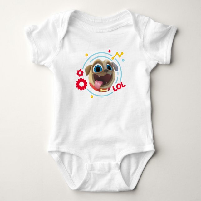 Puppy Dog Pals | Rolly - LOL Baby Bodysuit (Front)
