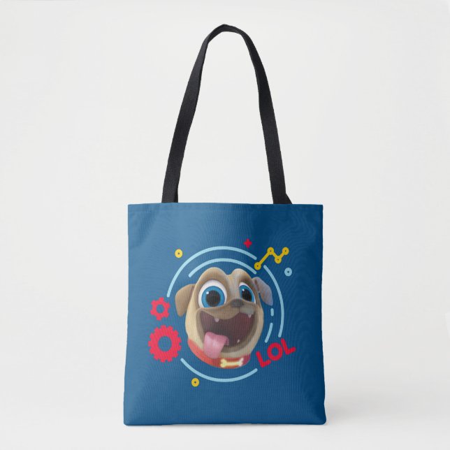Puppy Dog Pals | Rolly - LOL Tote Bag (Front)
