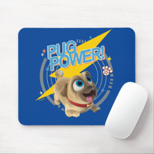 Puppy Dog Pals Rolly - Pug Power Mouse Pad