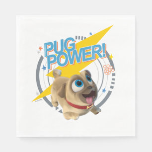 Puppy Dog Pals Rolly - Pug Power Napkins