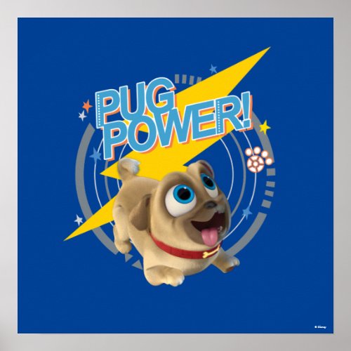 Puppy Dog Pals  Rolly _ Pug Power Poster