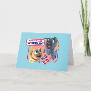 Puppy Dog Pals Woofin' and Wheelin' Card