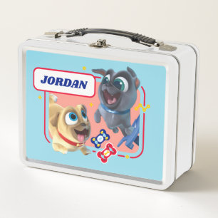 Puppy Dog Pals Woofin' and Wheelin' Metal Lunch Box