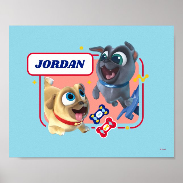 Puppy Dog Pals | Woofin' and Wheelin' Poster (Front)